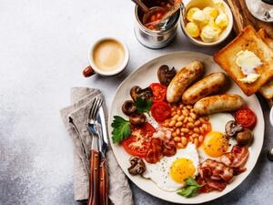 طريقة إعداد الفطور الإنجليزي الشهير