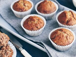 مافن الموز السهل والسريع