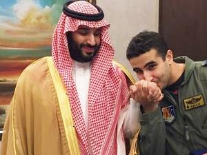 الأمير محمد بن سلمان مع شقيقه الأمير خالد 