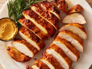 الديك الرومي بالتندوري في المقلاة الهوائية