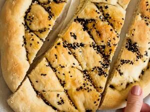أسهل وصفة خبز تركي على الإطلاق
