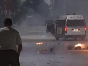 الاحتجاجات الليلية في تونس