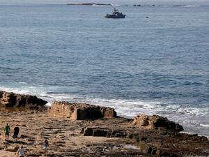Off the coast of Lebanon 