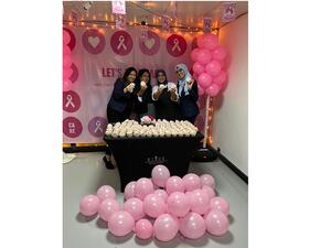Rixos the Palm Dubai Hotel & Suites shows their support for Breast Cancer Awareness Month