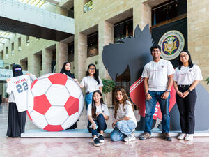 CMU-Q World Cup volunteers give back to Qatar