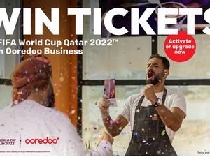 Ooredoo تقدم لعملائها المشتركين في باقاتها التجارية الفرصة لحضور إحدى مباريات بطولة كأس العالم FIFA قطر 2022م 