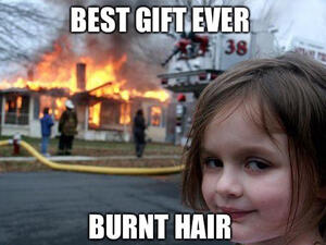 Burnt Hair