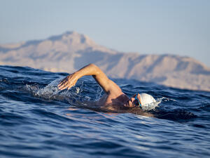 Swimmer Lewis Pugh