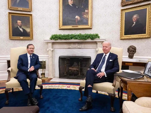 Herzog, Biden in the White House 