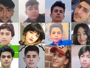 Iran Kids Killed 