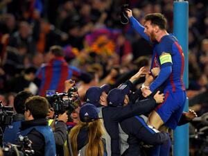 برشلونة يقرر بناء تمثال لأسطورته ليونيل ميسي