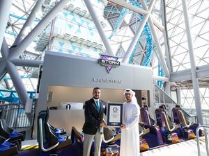It's Official! The Guinness World Records has named The Storm Coaster ‘The World’s Fastest Vertical-Launch Rollercoaster’