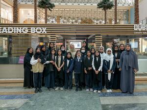 Hala Badri visits Reading Box 2022