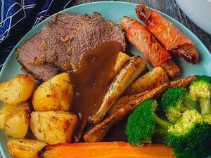 وصفات صحية: لحم وخضار مشوية للدايت