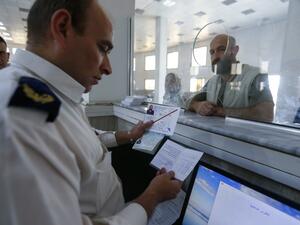 معبر ناصيب الحدودي السوري مع الأردن