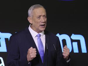 وزير الدفاع الاسرائيلي، بيني غانتس