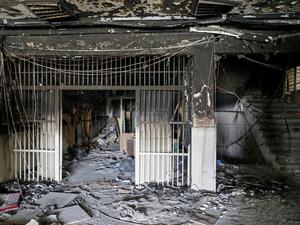 عناصر نوبو هاجمو  عنبر 8 حيث يحتجز المسجناء السياسيون بالرصاص الحربي  