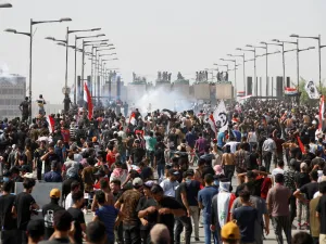 تظاهرات في بغداد
