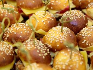 ميني برغر كرات اللحم المفروم