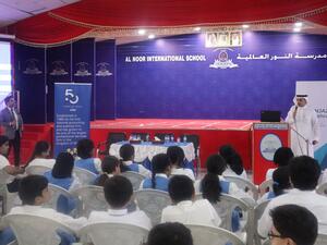 KPMG Bahrain facilitated learning sessions for students focused on cyber security