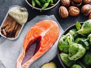 salmon and sardines