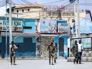 عناصر من القوات الصومالية