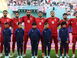 منتخب إيران (المصدر: أ ف ب)