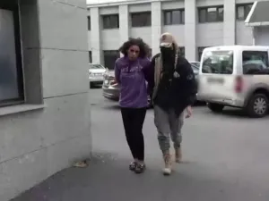 لحظة اعتقال احلام البشير