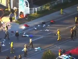 لوس أنجلوس.. 25 إصابة من شرطيين متدربين صدمتهم سيارة