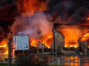 36 وفاة بحريق بمصنع في الصين