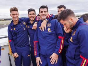 المنتخب الإسباني يصل الأردن