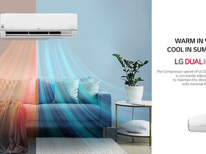 رحّبوا بالشتاء بثقة وحافظوا على دفء منازلكم مع مجموعة مكيفات إل جي المتميزة