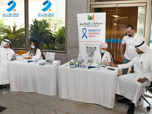 Burgan Bank Organizes a Diabetes Awareness and Prevention Campaign  