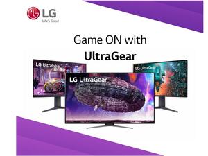 عزز لعبك مع تشكيلة ألعاب UltraGear من إل جي