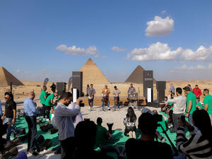 مرسيدس-بنز ايجيبت تختتم فعاليات مسابقة Egypt Retail Masters لعام 2022 عند أهرامات الجيزة