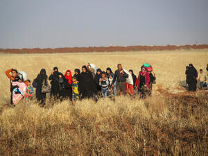 Displaced Syrians in Aleppo 
