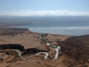 منطقة البحر الميت (أ ف ب)