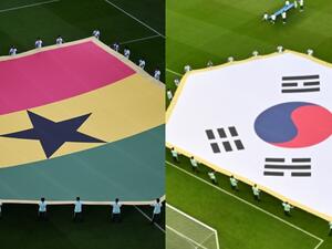 توقعات مباراة كوريا الجنوبية وغانا اليوم في كأس العالم 2022