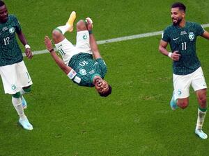 يوم لا يُنسى .. فيديو يوثق كواليس فوز السعودية على الأرجنتين