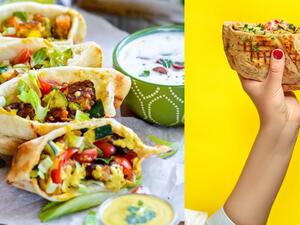 مقبلات كأس العالم ساندويتشات النان بالبرغر النباتي