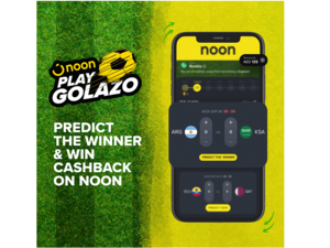 Noon.com introduces 'Golazo,' the region's first cashback football prediction game