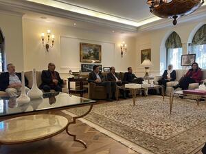 جانب من إفطار السفير السعودي في الأردن