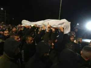 جنازة الطفلة جنى مجدي عصام عساف زكارنة