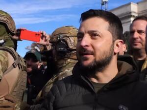 الرئيس الأوكراني فولوديمير زيلينسكي