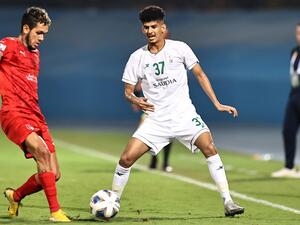 at the King Abdullah sport city stadium in the Saudi city of Jeddah. / AFP / -