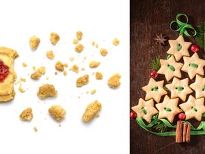 بسكويت الزبدة الكلاسيكية للكريسماس