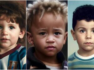 الذكاء الاصطناعي يحول لاعبين إلى أطفال