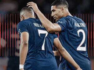 مبابي وحكيمي