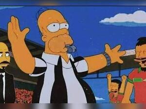 عائلة سيمبسون تتوقع فوز المغرب بكأس العالم