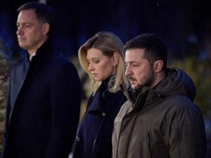 زيلينسكي سيفر الى بولندا